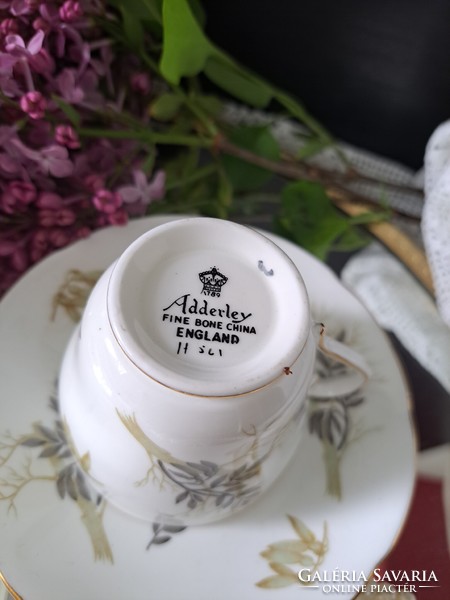 Adderley porcelain coffee cups