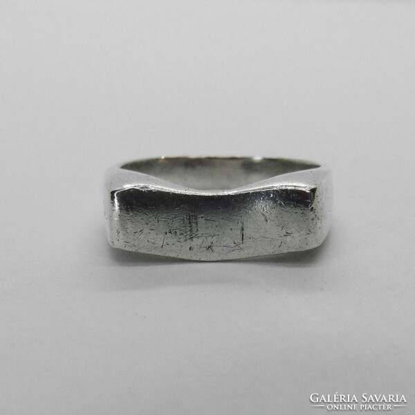 Silver men's ring 8.3 g, 925% 68