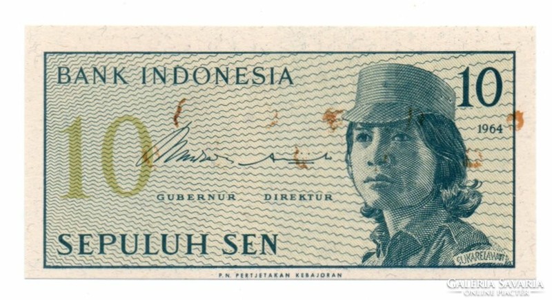 10 Sen 1964 Indonesia