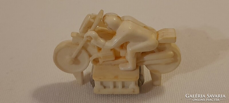Toy figure motorcycle 4.5x3x2cm old Russian