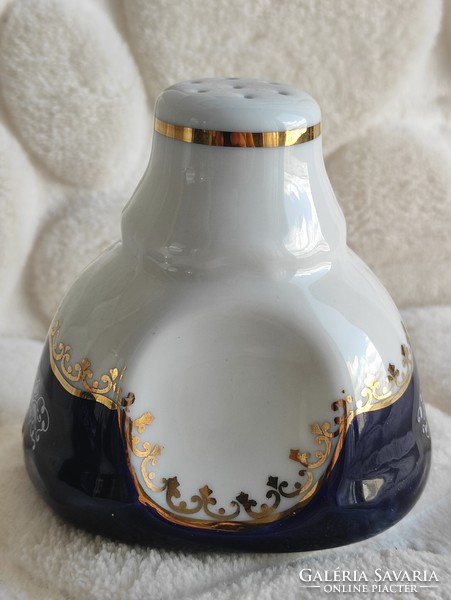 Zsolnay porcelain salt and pepper shaker