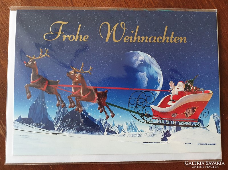 Christmas postcard with envelope postcard greeting card greeting card postcard