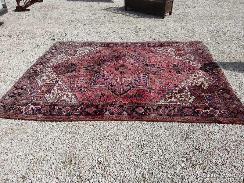 Gyönyörű. nagy méretű 350*247 cm hibátlan kézi csomózású perzsa szőnyeg