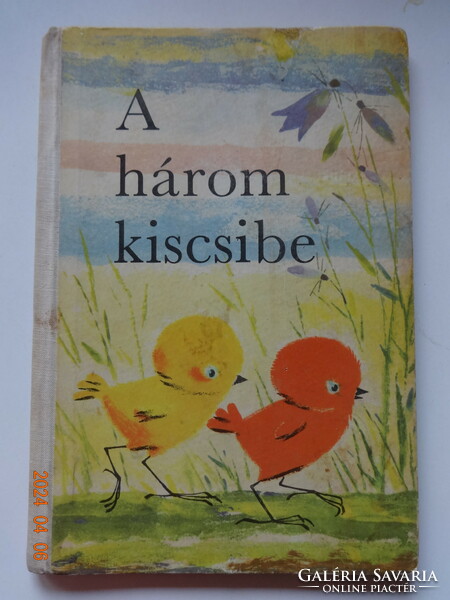The Three Little Chicks - French folk tale with illustrations by Ingeborg Meyer-Rey - old, rare!