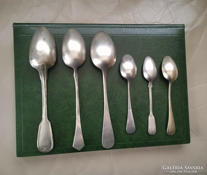 Antique 14 piece berndorf and bmf alpaca cutlery set (