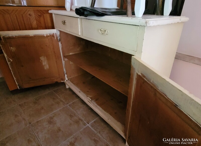 Old folk sideboard, sideboard, kitchen furniture