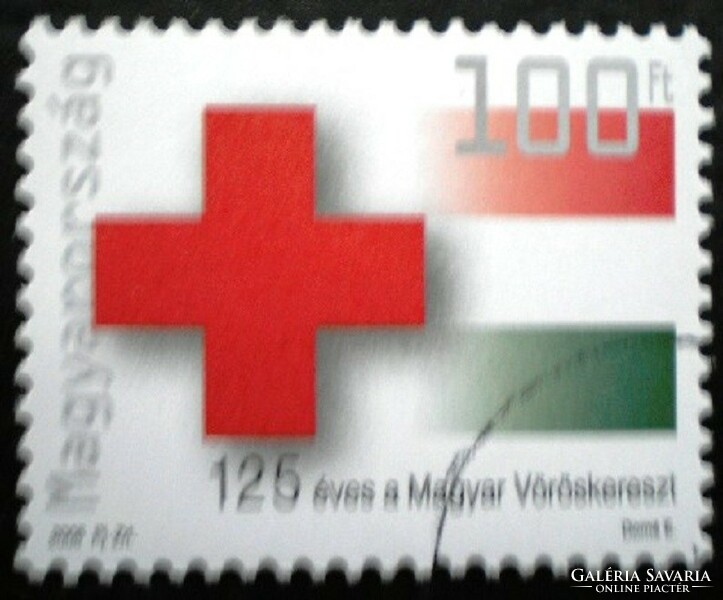 M4871 / 2006 Vöröskereszt bélyeg postatiszta mintabélyeg