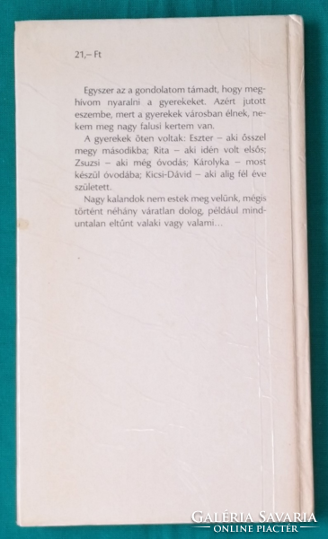 'Bakó Ágnes: Valaki mindig eltűnik > Gyermek- és ifjúsági irodalom> Gyerektörténetek