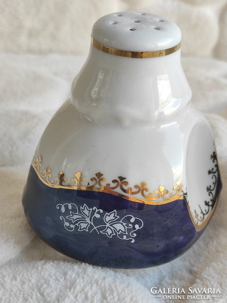 Zsolnay porcelain salt and pepper shaker