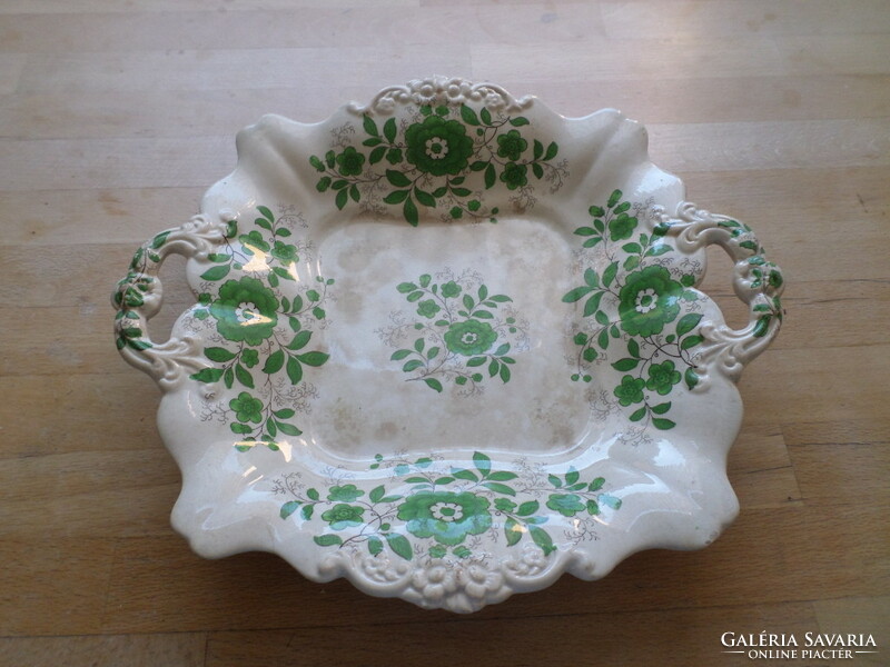 Antique Ridgway earthenware rectangular serving bowl 25.5 x 28 cm