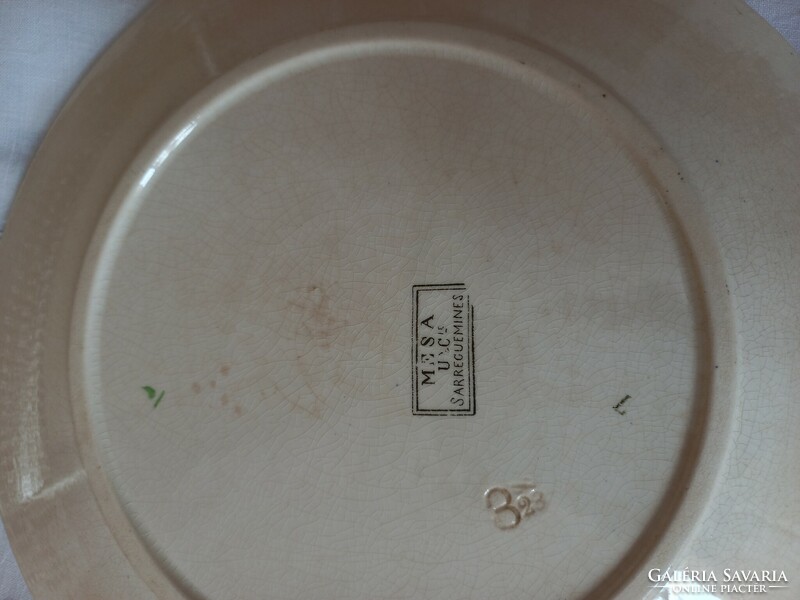Sarreguemines mesa flat plate