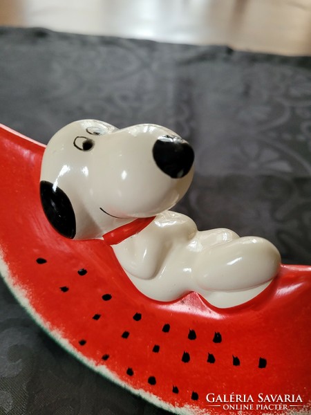 Régi retro Snoopy porcelán persely.