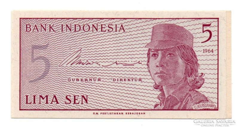 5 Sen 1964 Indonesia