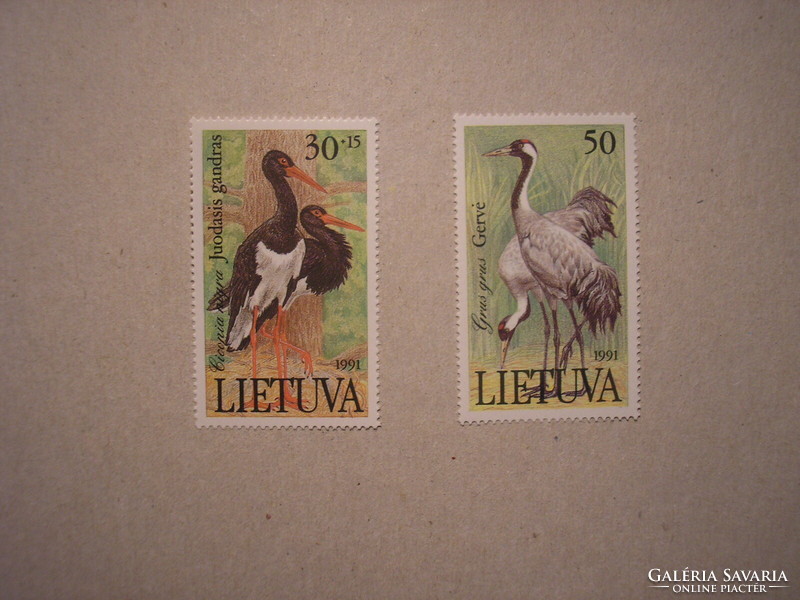 Litvánia - Fauna, madarak 1991