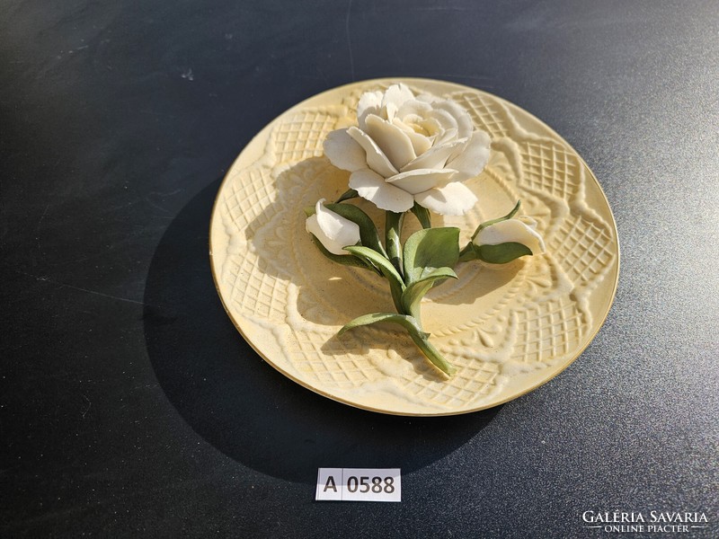 A0588 princess diana decorative plate capodimonte 20 cm