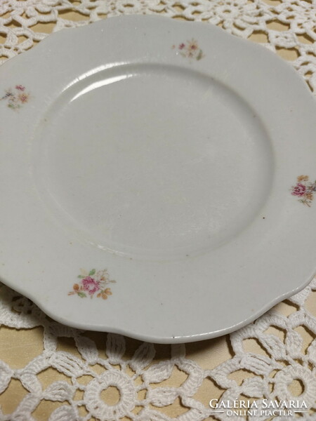 Zsolnay's popular flower-patterned porcelain, cake plate 1pc