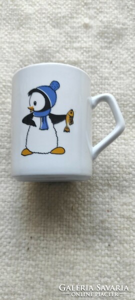 Zsolnay fairy tale porcelain mug, tumbler, cup