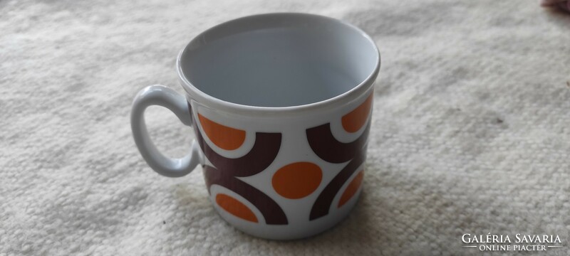 Zsolnay retro porcelain mug, spout, cup