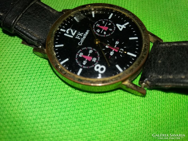 Retro fk colleiten quartz watch without battery has not been tested according to the pictures