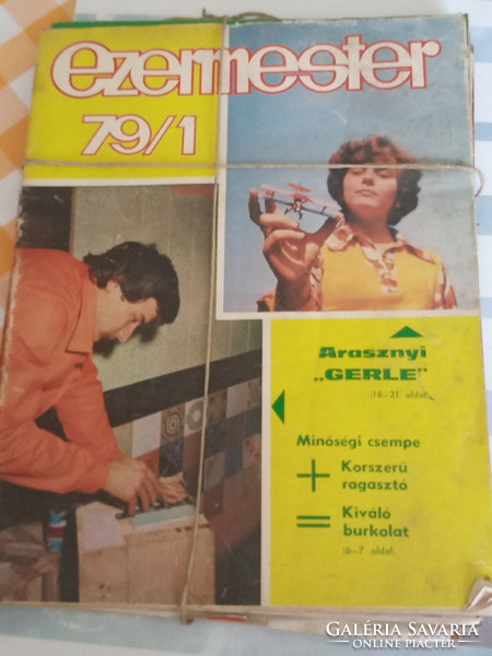 Ezermester newspaper 1979 full year (11 issues) in good condition 10000 Óbuda