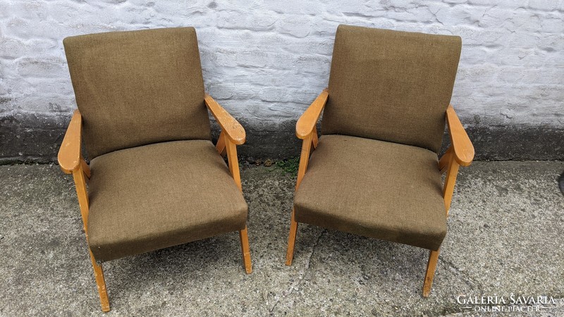 Retro armchairs