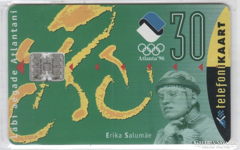 Foreign phone card 0549 Estonian