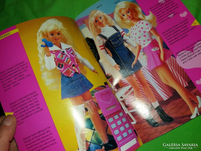 Retro 1996 mattel barbie doll toy catalog in beautiful condition according to pictures