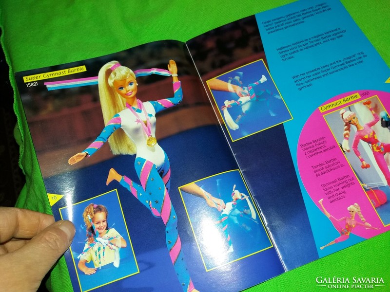 Retro 1996 MATTEL Barbie baba játék katalógus szép állapotban a képek szerint