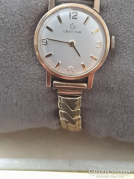 Certina women's vintage mechanical wristwatch.