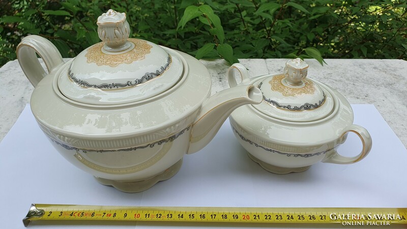 Zeh scherzer bavarian pourer and sugar bowl