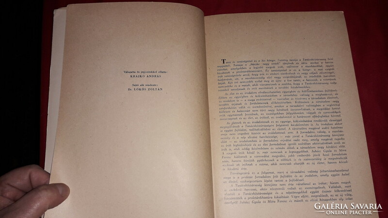 1959.Papp Lajos :Szegedi írók a Tanácsköztársaságért könyv antológia képek szerint HAZAFIAS NÉPFRONT