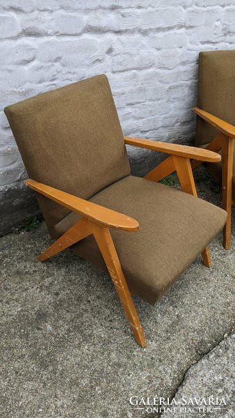 Retro armchairs