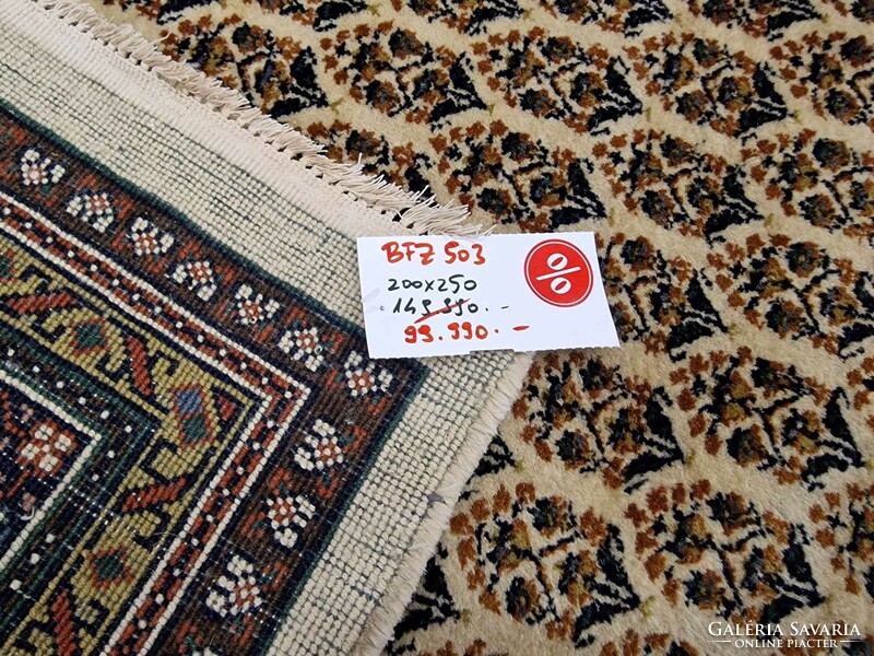 Gülsah hand-knotted 200x250 cm wool Persian carpet bfz503