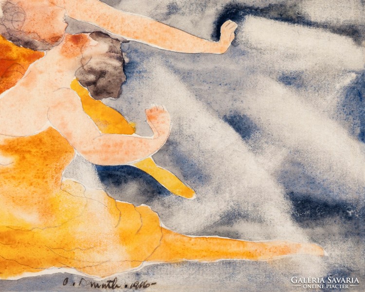 Két akrobata 1916 Charles Demuth festmény reprodukciója, nyomat