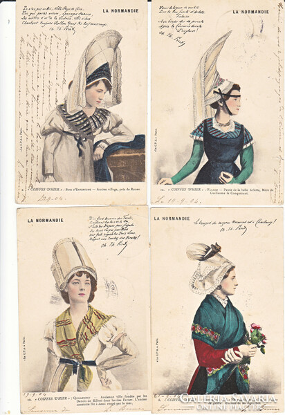 French picture postcard package 1904
