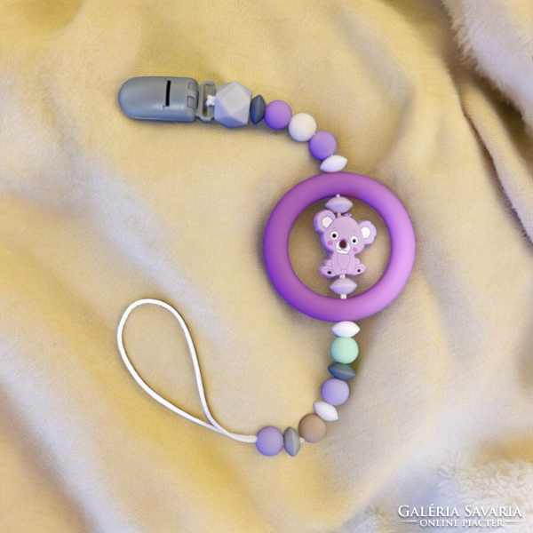 Silicone pacifier chains