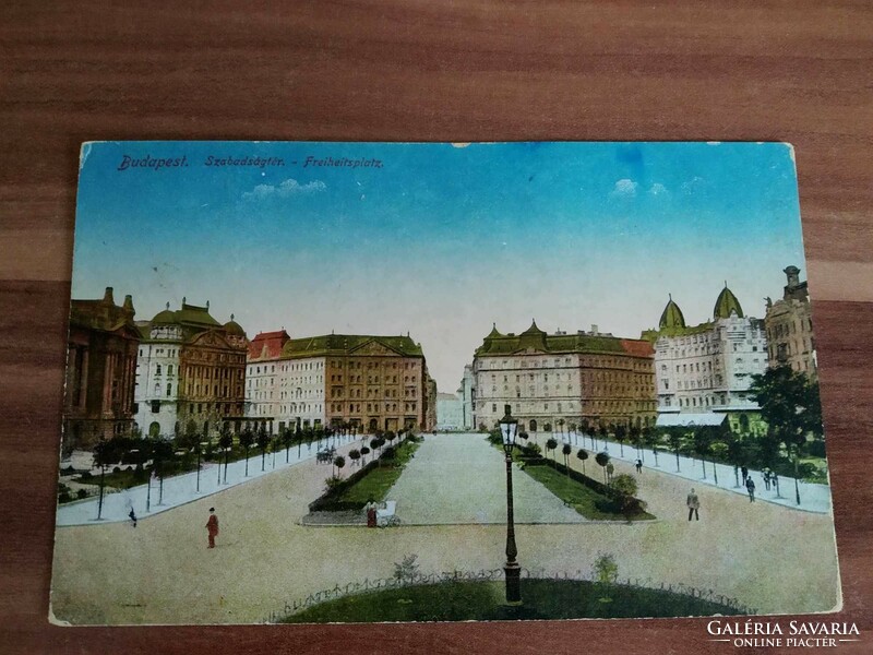 Budapest,Szabadságtér, 1917
