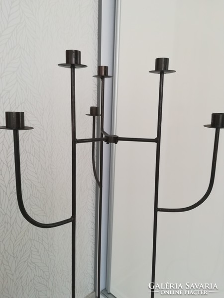 2 candle holders, 105 cm high