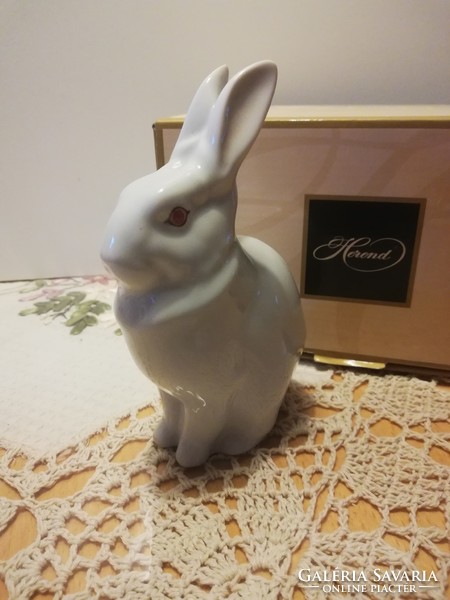 Herend bunny in a Herend box