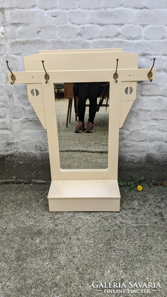 Mirrored key holder cabinet, hall cabinet