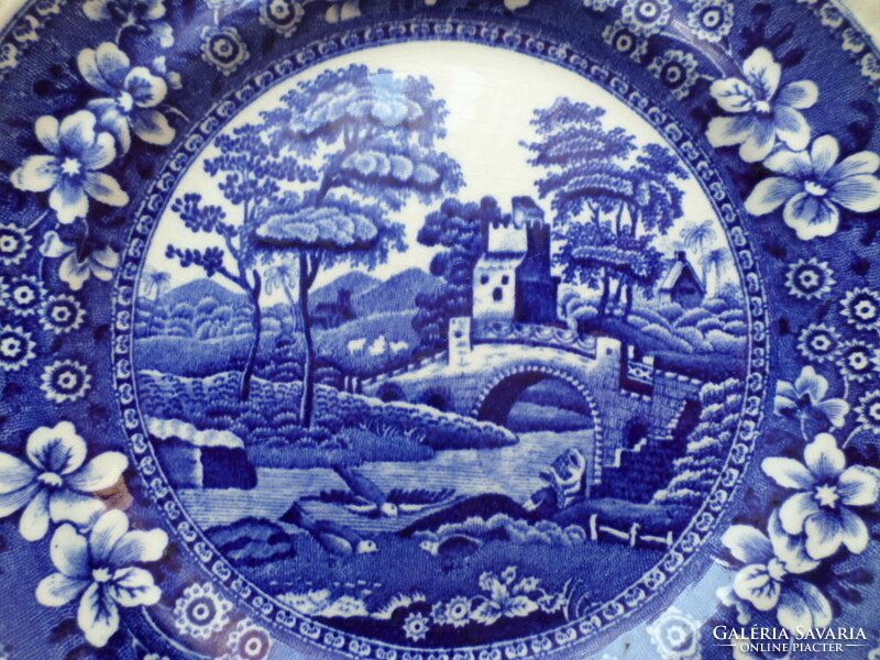4 db angol Copeland Spode porcelán kistányér 19,5 cm