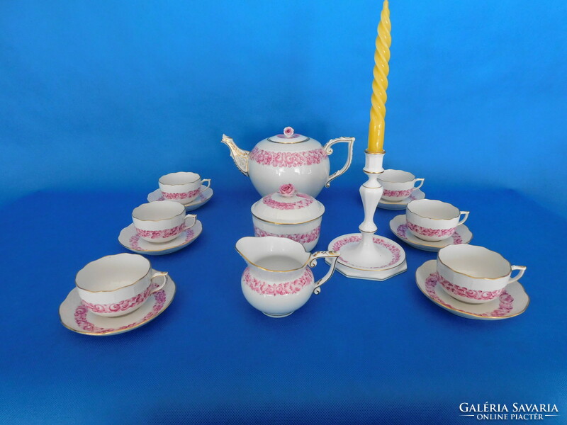 Herend 6-piece tea set