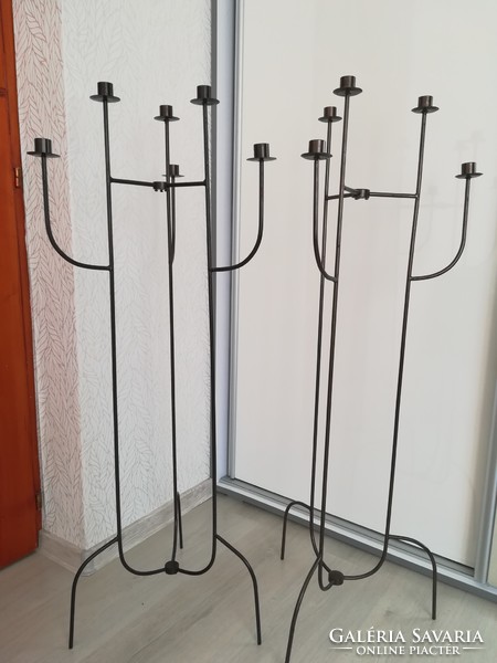 2 candle holders, 105 cm high