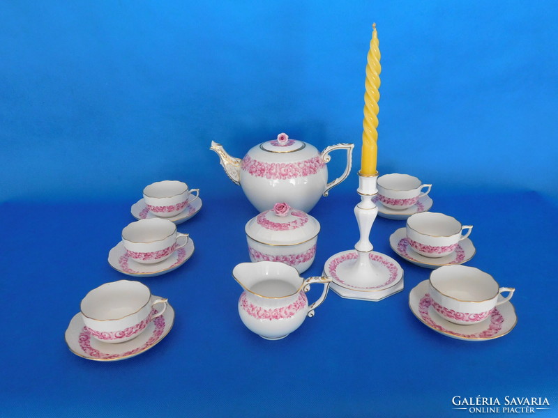 Herend 6-piece tea set