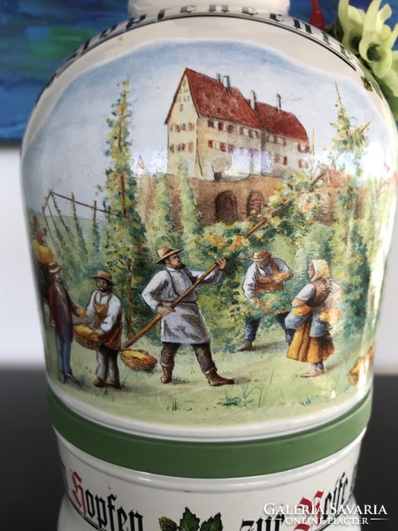 Giant Bavarian glass beer bottle ii. (M135)