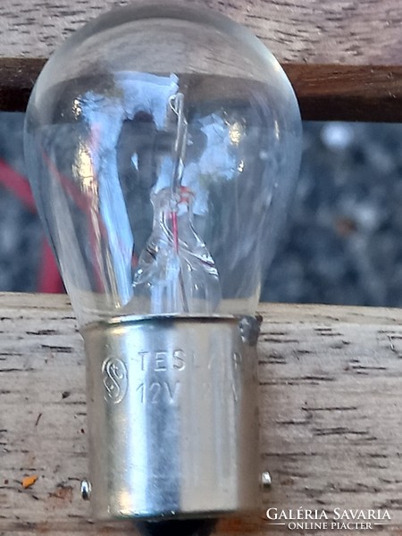 Retro Tesla bulb for vintage vehicles 12 v, 21 w.