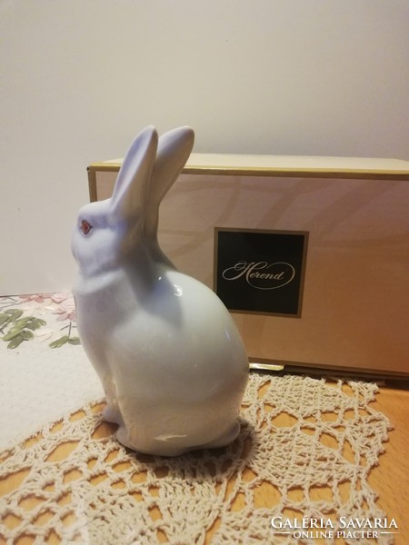 Herend bunny in a Herend box