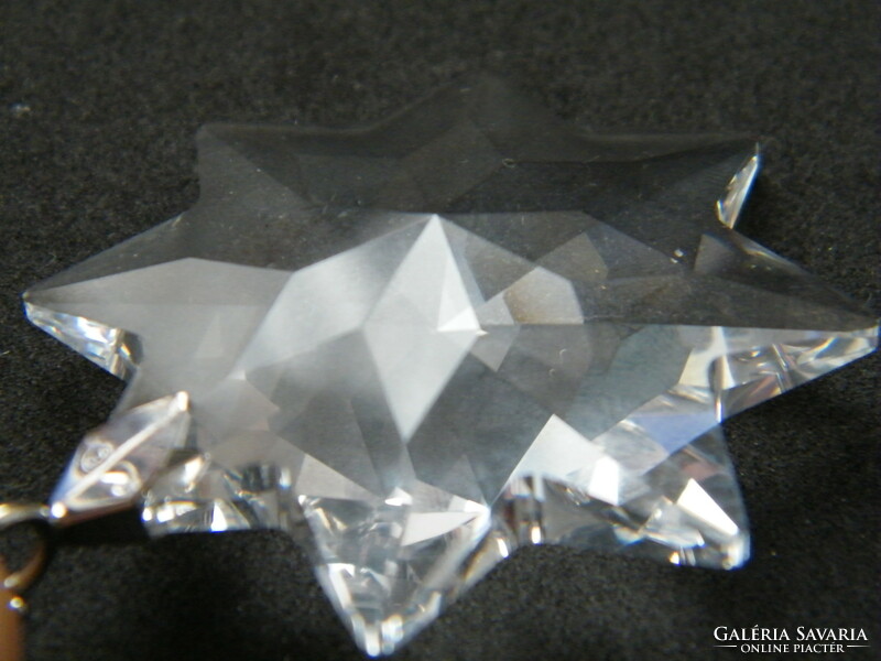 Swarovski kristály csillag medál, függő