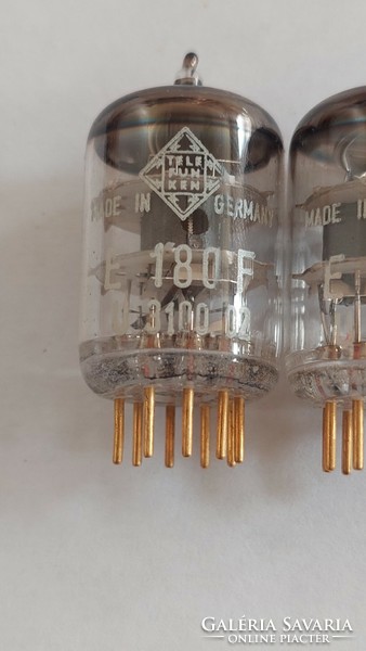 Telefunken E180F elektroncső pár gyűjteményből