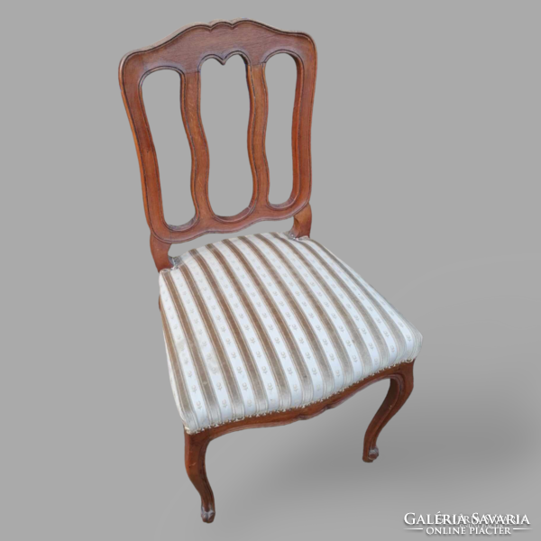 Antique baroque dining chair set - 6 pcs
